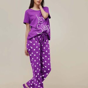 Love In Sleep Ladies Printed Nightsuit