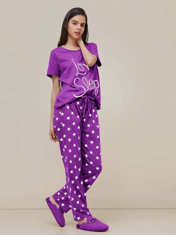 Love In Sleep Ladies Printed Nightsuit