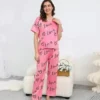 LOVE PRINTED HALF SLEEVE NIGHT WEAR - Image 3