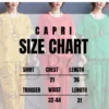 Yellow Black lining Printed Capri PJ Night suit - Image 2