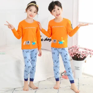 Orange More Love More Happy Kids wear