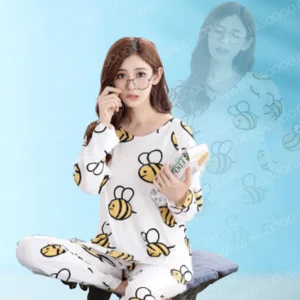 Honey Bee Woman Pajama Set
