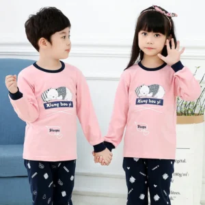 Pink Sleeping Bear Kids wear