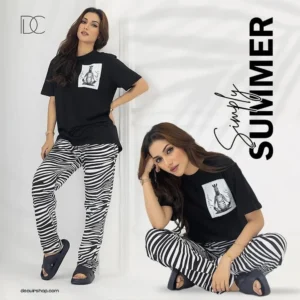 ZEBRA PRINTED NIGHTWEAR