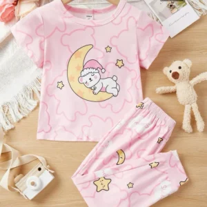 Moon Printed kidswear