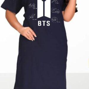Printed Long shirt for woman