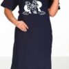 Cartoon Printed Long shirts for woman - Image 4