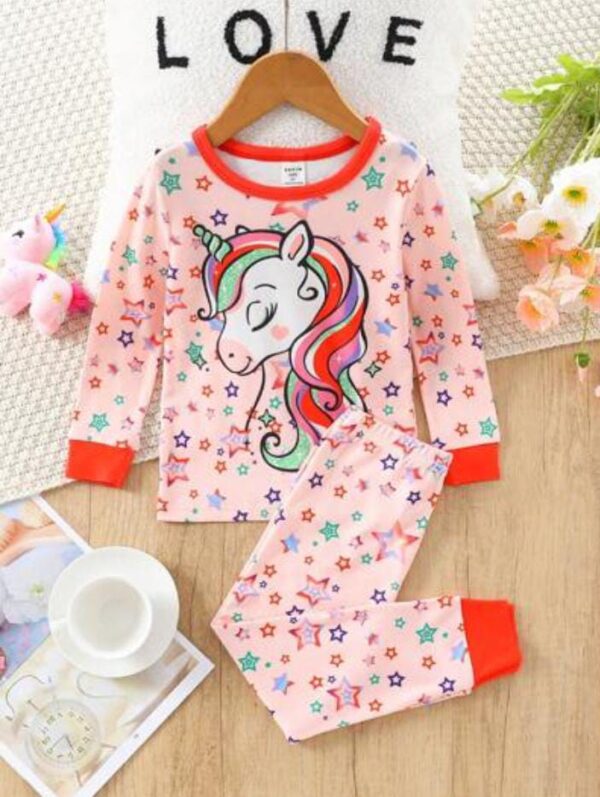 Unicorn kids nights suit