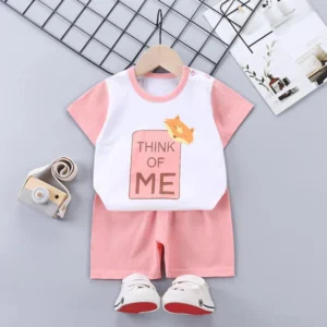 Pink Think Of Me Kids short wear